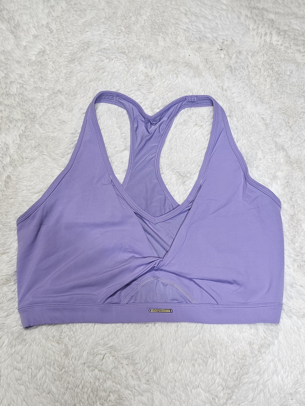 Gymshark Whitney Simmons Collection Wrap Sports Bra XXL Lavender